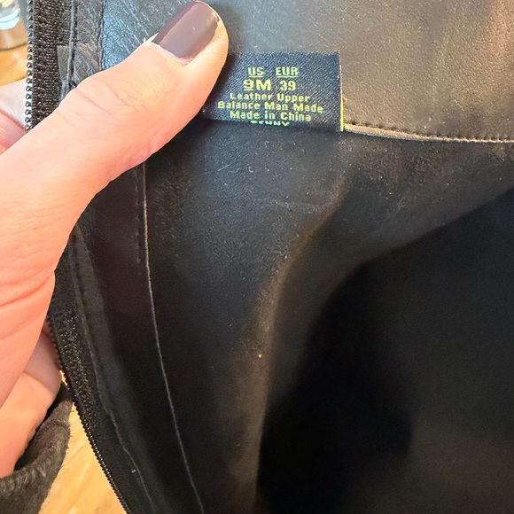Sam Edelman Black Leather Boots Size 9 - Picture 8 of 8